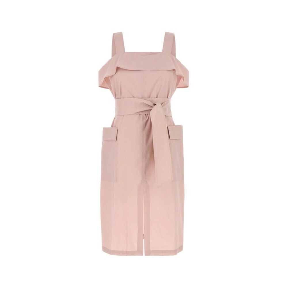 Weekend Max Mara Women Pink Cotton Arte1234 Dress